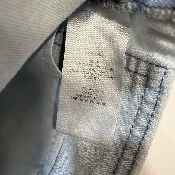 Tibi Light Blue jeans Mini Skirt size 27 - Picture 2 of 7